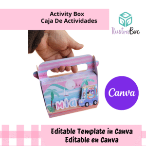 Caja maletin Con Aza