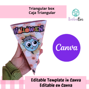 Caja Cono Triangular