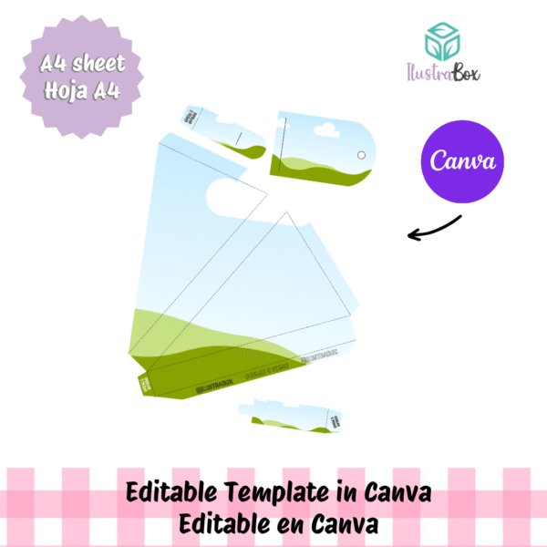 Caja Cono Triangular - Imagen 4