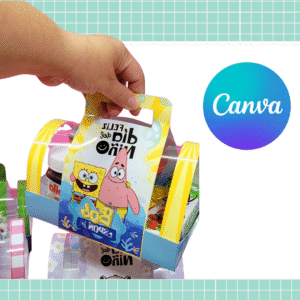 Bandeja Colorida (Canva)