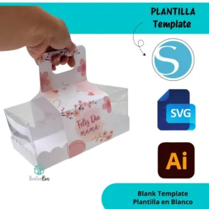 Caja Con aza base ovalada