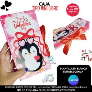 PLANTILLA CANVA MINI TIPO LIBRO