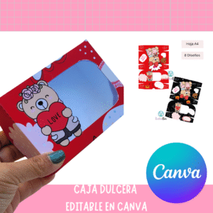 CAJA DULCERA CANVA